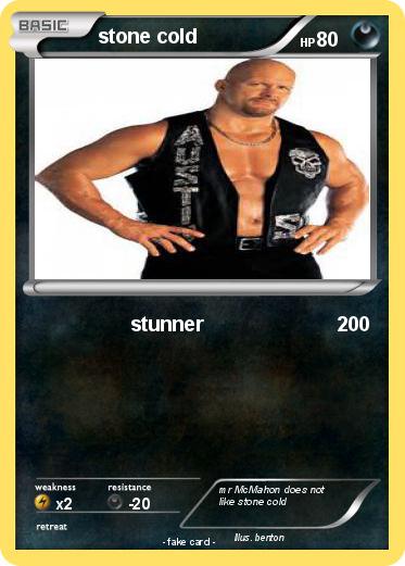 Pokemon stone cold
