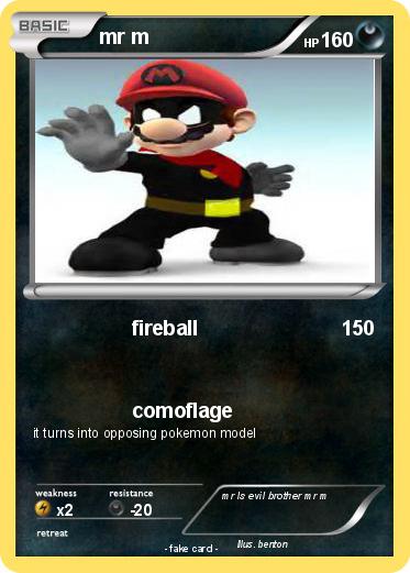 Pokemon mr m