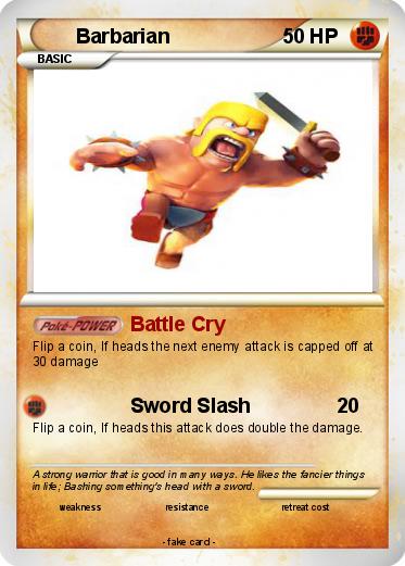 Pokemon Barbarian