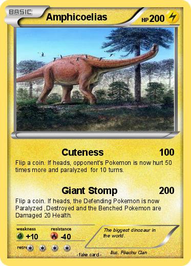 Pokemon Amphicoelias