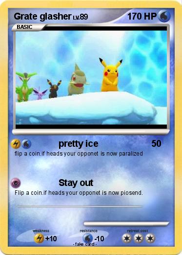 Pokemon Grate glasher