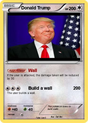 Pokemon Donald Trump