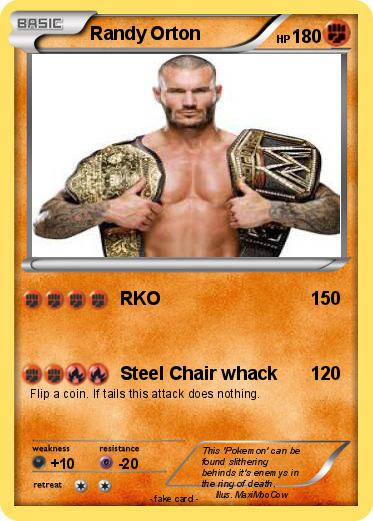 Pokemon Randy Orton