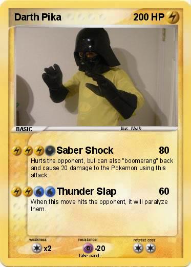 Pokemon Darth Pika