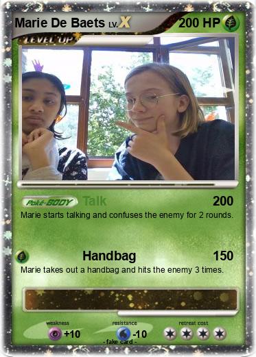 Pokemon Marie De Baets