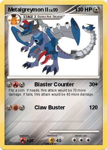 Pokemon Metalgreymon II