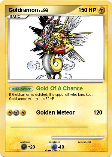 Pokemon Goldramon