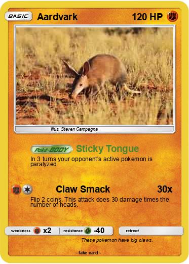 Pokemon Aardvark
