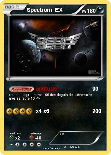 Pokemon Spectrom  EX