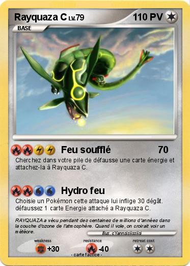 Pokemon Rayquaza C