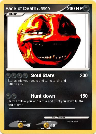 Pokemon Face of Death