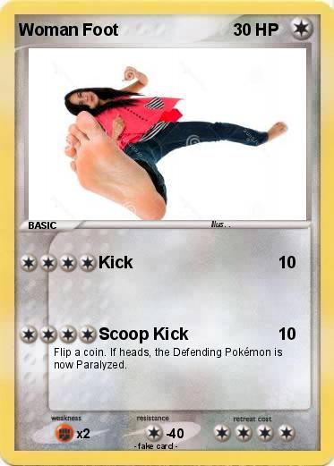 Pokemon Woman Foot