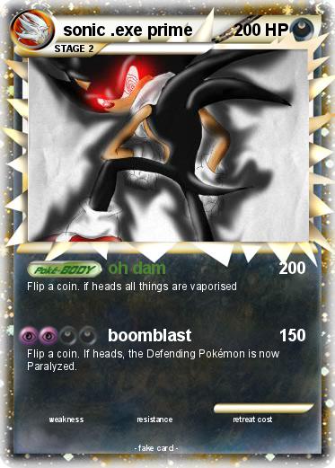 Pokemon sonic .exe prime