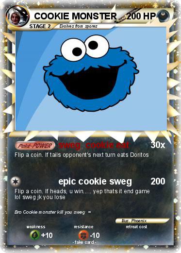 Pokemon COOKIE MONSTER