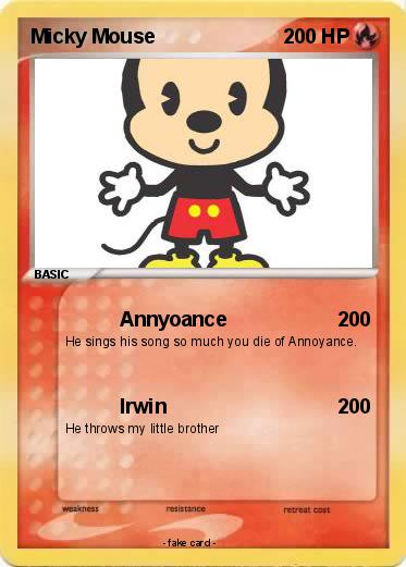 Pokemon Micky Mouse