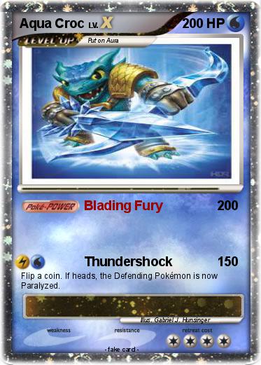 Pokemon Aqua Croc