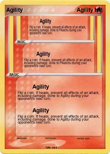 Pokemon Agility