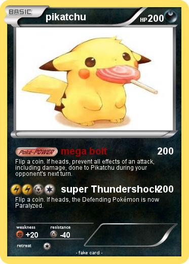 Pokemon pikatchu