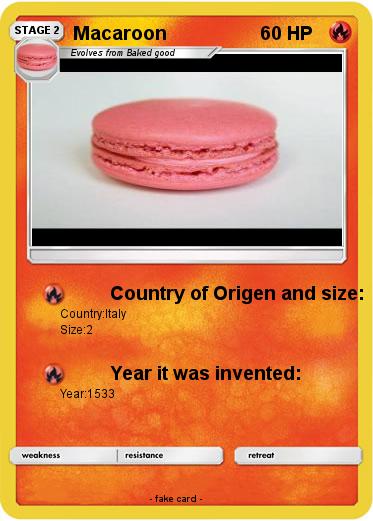 Pokemon Macaroon