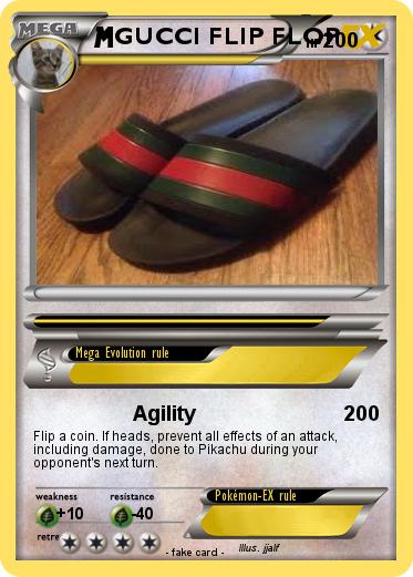 Pokemon GUCCI FLIP FLOP