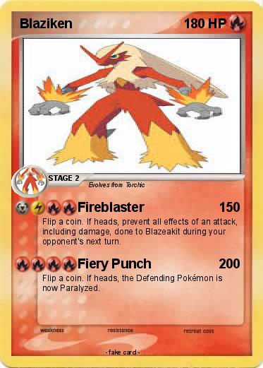 Pokemon Blaziken