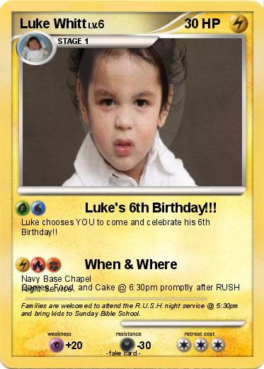 Pokemon Luke Whitt