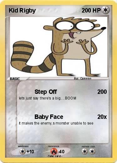 Pokemon Kid Rigby
