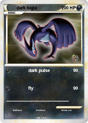 Pokemon dark lugia