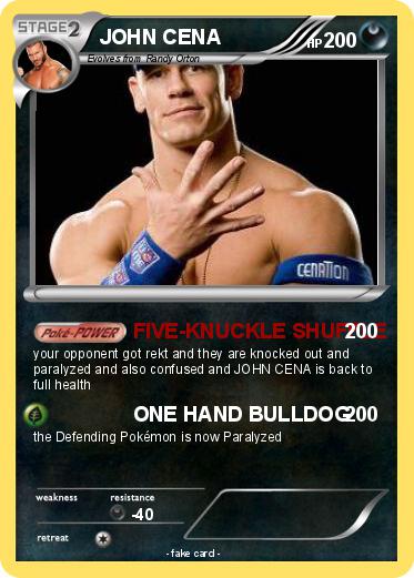 Pokemon JOHN CENA