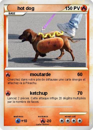Pokemon hot dog