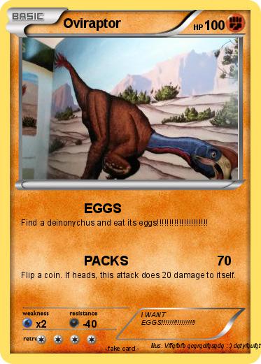 Pokemon Oviraptor