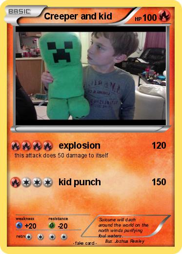 Pokemon Creeper and kid