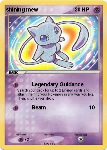 Pokemon shining mew
