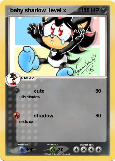 Pokemon  baby shadow  level x