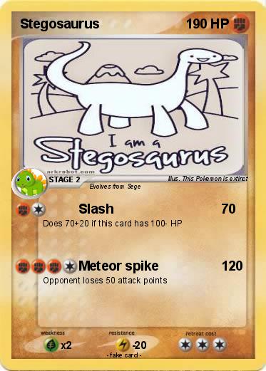Pokemon Stegosaurus