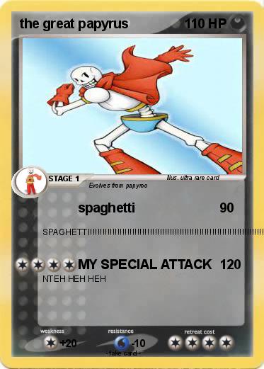 Pokemon the great papyrus
