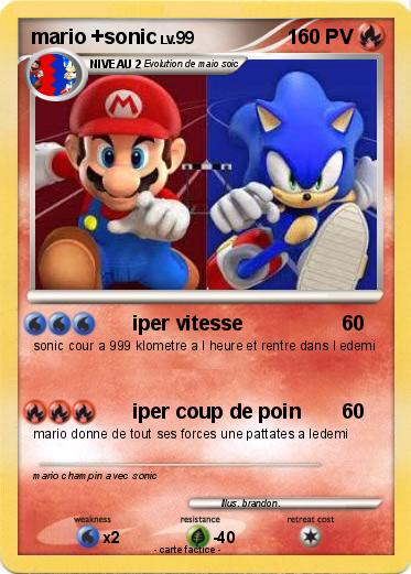 Pokemon mario +sonic