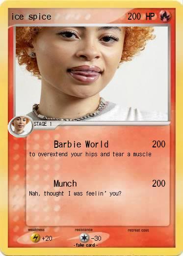 Pokemon ice spice