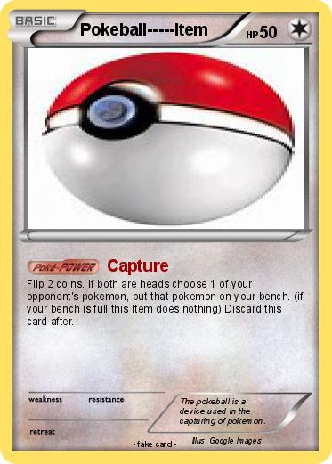 Pokemon Pokeball-----Item