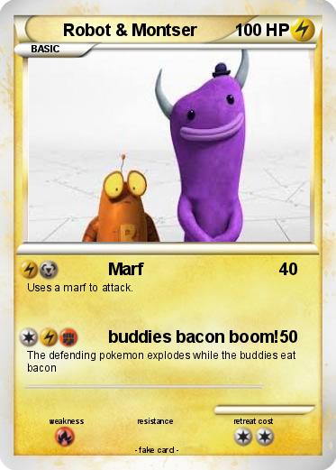 Pokemon Robot & Montser