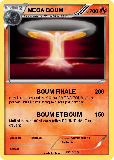 Pokemon MEGA BOUM