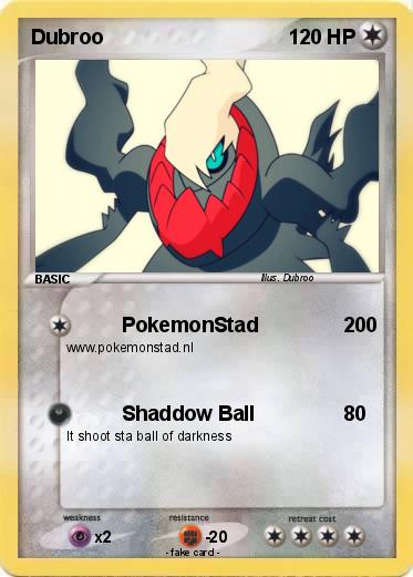 Pokemon Dubroo
