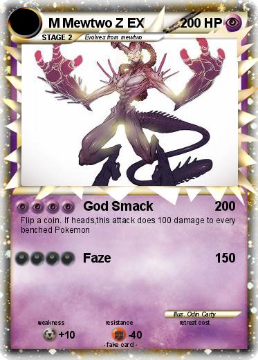 Pokemon M Mewtwo Z EX