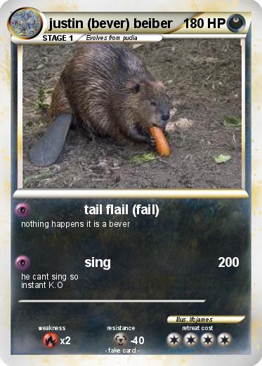 Pokemon justin (bever) beiber