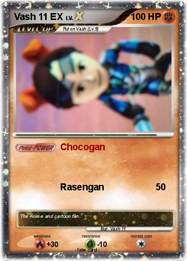 Pokemon Vash 11 EX