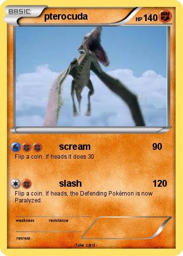 Pokemon pterocuda