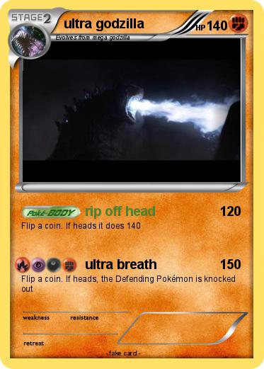Pokemon ultra godzilla
