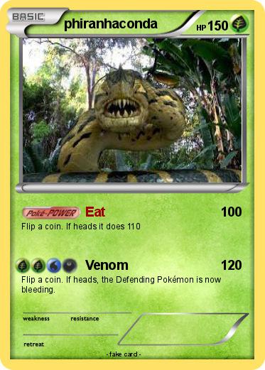 Pokemon phiranhaconda