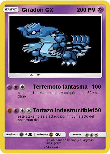 Pokemon Giradon GX