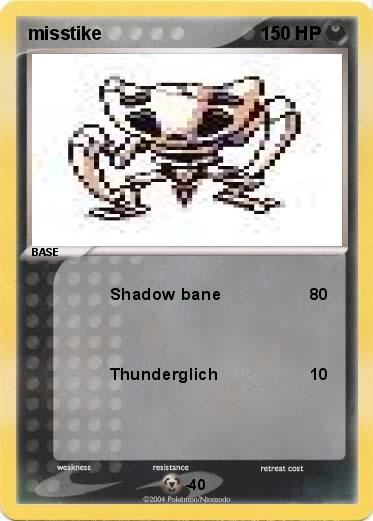 Pokemon misstike